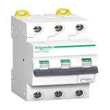 Дифавтомат Schneider Electric Acti9 3P 16А ( C ) 6 кА, 30 мА ( A ), A9D67316