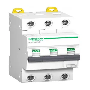 Дифавтомат Schneider Electric Acti9 3P 20А ( C ) 6 кА, 30 мА ( A ), A9D67320 (ШНАЙДЕР) Дифавтомат Schneider Electric Acti9 3P 20А ( C ) 6 кА, 30 мА ( A ), A9D67320 (ШНАЙДЕР)