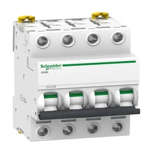 Автоматический выключатель Schneider Electric Acti9 4P 10А (D) 15кА (ШНАЙДЕР) Автоматический выключатель Schneider Electric Acti9 4P 10А (D) 15кА (ШНАЙДЕР)