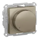 Schneider Electric ATN000536 Светорегулятор поворотно-нажимной, 630 Вт, шампань