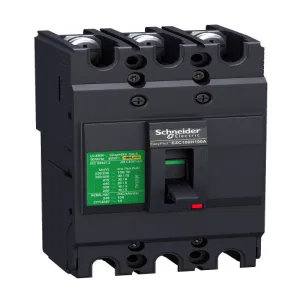 Силовой автомат Schneider Electric Easypact EZC 100, TM-D, 7.5кА, 3P, 45А (ШНАЙДЕР) Силовой автомат Schneider Electric Easypact EZC 100, TM-D, 7.5кА, 3P, 45А (ШНАЙДЕР)