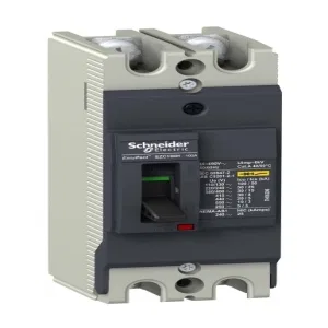 Силовой автомат Schneider Electric Easypact EZC 100, TM-D, 30кА, 2P, 25А (ШНАЙДЕР) Силовой автомат Schneider Electric Easypact EZC 100, TM-D, 30кА, 2P, 25А (ШНАЙДЕР)