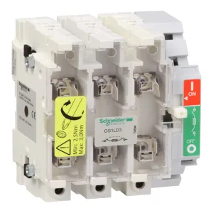 Рубильник с предохранителем Schneider Electric TeSys GS 160А 3P (ШНАЙДЕР) Рубильник с предохранителем Schneider Electric TeSys GS 160А 3P (ШНАЙДЕР)