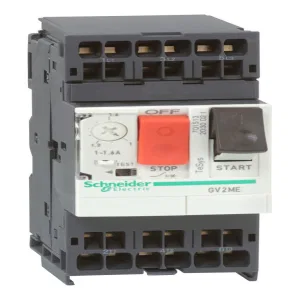 Силовой автомат для защиты двигателя Schneider Electric TeSys GV2 4А 3P, термомагнитный расцепитель (ШНАЙДЕР) Силовой автомат для защиты двигателя Schneider Electric TeSys GV2 4А 3P, термомагнитный расцепитель (ШНАЙДЕР)