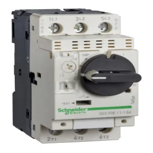 Силовой автомат для защиты двигателя Schneider Electric TeSys GV2 23А 3P, термомагнитный расцепитель, GV2P21TQ (ШНАЙДЕР) Силовой автомат для защиты двигателя Schneider Electric TeSys GV2 23А 3P, термомагнитный расцепитель, GV2P21TQ (ШНАЙДЕР)