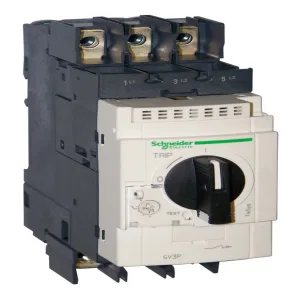 Силовой автомат для защиты двигателя Schneider Electric TeSys GV3 50А 3P, термомагнитный расцепитель (ШНАЙДЕР) Силовой автомат для защиты двигателя Schneider Electric TeSys GV3 50А 3P, термомагнитный расцепитель (ШНАЙДЕР)