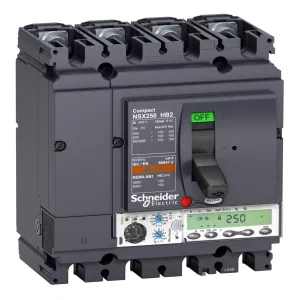 Силовой автомат Schneider Electric Compact NSX 250, Micrologic 6.2 E, 100кА, 4P, 160А (ШНАЙДЕР) Силовой автомат Schneider Electric Compact NSX 250, Micrologic 6.2 E, 100кА, 4P, 160А (ШНАЙДЕР)