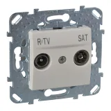 Schneider Electric MGU5.455.25ZD ТВ-розетка оконечная, бежевый