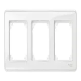 Рамка Schneider Electric MERTEN M-CREATIV 3-постовая MTN4030-3500 (прозрачная)
