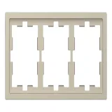 Schneider Electric Merten D-Life рамка 3-постовая, песочный (MTN4030-6533)