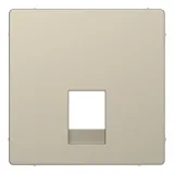 Schneider Electric MERTEN D-LIFE MTN4215-6033 (песочный) накладка на информационную розетку RJ11/RJ12, центральная плата