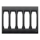 Schneider Electric MERTEN M-PLAN рамка 5 постов антрацит (MTN486514)
