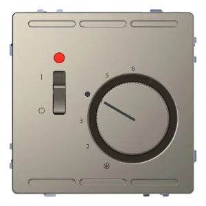 Термостат комнатный Schneider Electric MERTEN D-LIFE MTN5760-6050 (никель) (ШНАЙДЕР) Термостат комнатный Schneider Electric MERTEN D-LIFE MTN5760-6050 (никель) (ШНАЙДЕР)