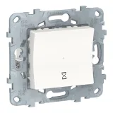 Schneider Electric UNICA NEW NU553518 Таймер нажимной, механический, белый