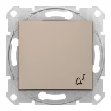 Schneider Electric SDN0800168, кнопочный выключатель 1-клавишный, титан