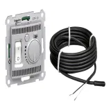 Schneider Electric SDN6000360 Термостат для тёплого пола Sedna, с датчиком, алюминий