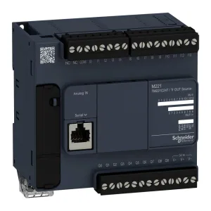 Schneider Electric TM221C24T — компактный базовый блок Modicon M221, транзисторный, 24 IO (ШНАЙДЕР) Schneider Electric TM221C24T — компактный базовый блок Modicon M221, транзисторный, 24 IO (ШНАЙДЕР)