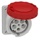 Schneider Electric 81283 — промышленная розетка 63 А, 3P+N+PE, IP67, 380 В