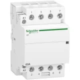 Schneider Electric A9C20864 Acti 9 модульный контактор iCT, 63 А, 4 НО, 220 В AC