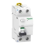 Schneider Electric Acti9 iID Устройство защитного отключения (УЗО) A9R44263, 2 полюса, 63 А, 300 мА, тип AC, электро-механическое, ширина 2 DIN-модуля