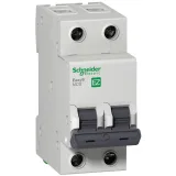 EZ9F34206 Автоматический выключатель Schneider Electric Easy9, 2 полюса, 6A, тип C, 4,5kA